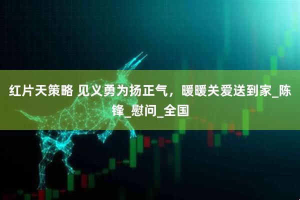 红片天策略 见义勇为扬正气，暖暖关爱送到家_陈锋_慰问_全国