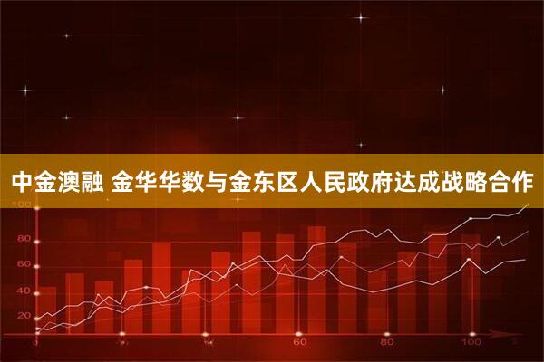 中金澳融 金华华数与金东区人民政府达成战略合作